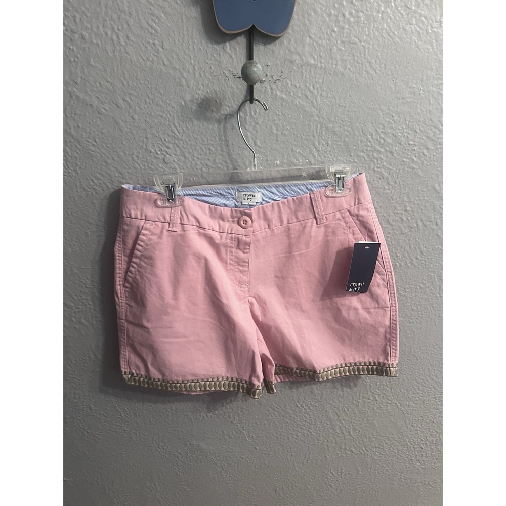Crown & Ivy Caroline Women's Shorts Pinkish Size 4
